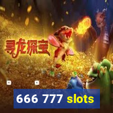 666 777 slots